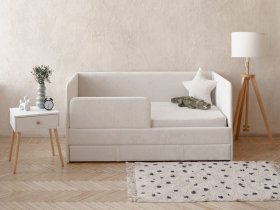 Диван-кровать Happy (айвори) в Барабинске - barabinsk.mebel-nsk.ru | фото