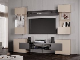 Гостиная Фэнтези (кашемир/графит) в Барабинске - barabinsk.mebel-nsk.ru | фото