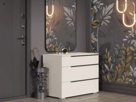 Комод с 3 ящиками Айри КМ-001 (кашемир) в Барабинске - barabinsk.mebel-nsk.ru | фото