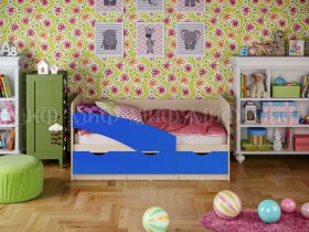 Кровать детская Бабочки 2,0 м в Барабинске - barabinsk.mebel-nsk.ru | фото