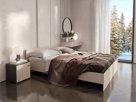 Кровать двухспальная 1,6м Гиза в Барабинске - barabinsk.mebel-nsk.ru | фото
