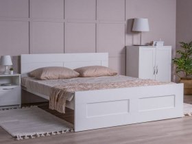 Кровать двуспальная 1,6м Сириус в Барабинске - barabinsk.mebel-nsk.ru | фото