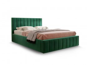 Кровать мягкая 1,6 Вена стандарт, вар.1 в Барабинске - barabinsk.mebel-nsk.ru | фото