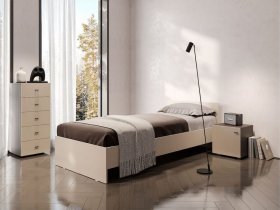 Кровать односпальная 0,9м Гиза в Барабинске - barabinsk.mebel-nsk.ru | фото