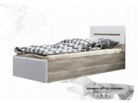 Кровать односпальная Наоми КР-12 в Барабинске - barabinsk.mebel-nsk.ru | фото