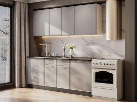 Кухонный гарнитур «Адель» 2,0м (нео) в Барабинске - barabinsk.mebel-nsk.ru | фото