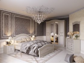 Модульная спальня Николь (Мебельград) в Барабинске - barabinsk.mebel-nsk.ru | фото