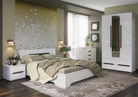 Модульная спальня Валирия в Барабинске - barabinsk.mebel-nsk.ru | фото