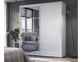 Шкаф-купе Крафт-6 2,0м (белый) в Барабинске - barabinsk.mebel-nsk.ru | фото