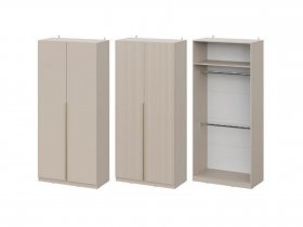 Шкаф ШК-100 Эккервуд (меланж) в Барабинске - barabinsk.mebel-nsk.ru | фото